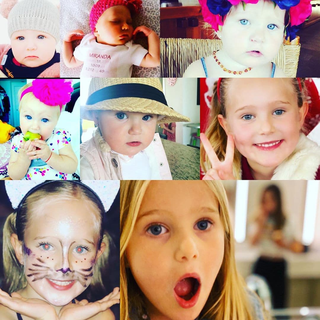 Geraldine Bazán le dedicó una publicación a su hija Miranda por su cumpleaños