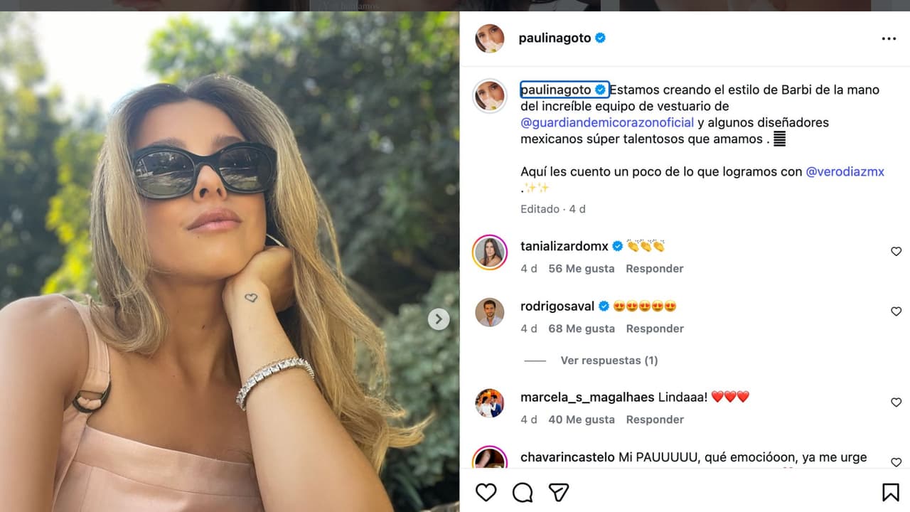 Paulina Goto prepara el estilo para su nuevo personaje.