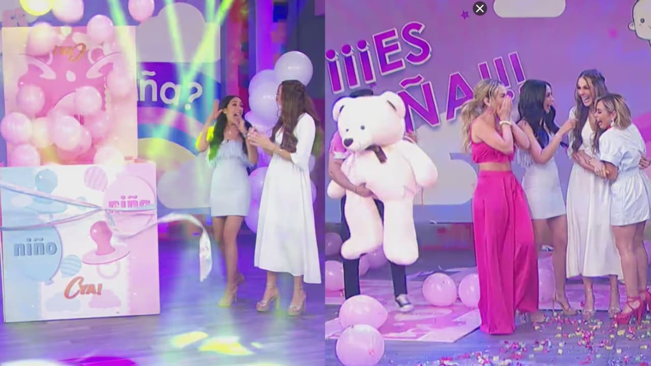 Sofía Escobosa reveló el sexo de su bebé.