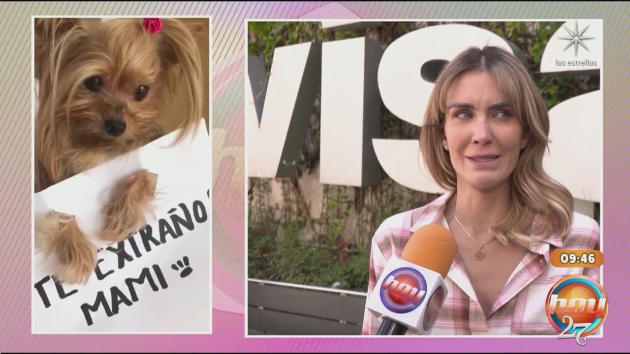 Verónica Montes llora la muerte de su 'hija' Mini.