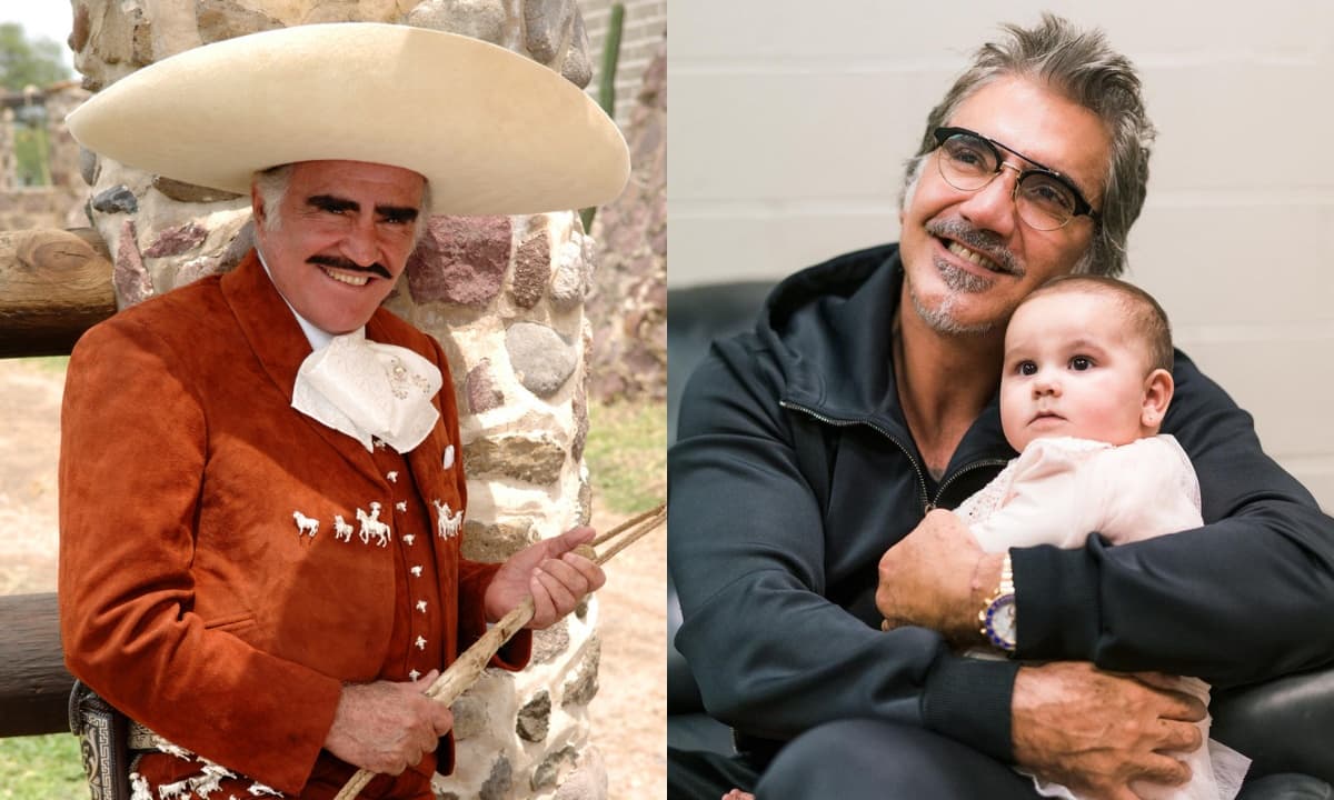 Nieta de Alejandro Fernández le dio el último adiós a Vicente Fernández y así fue el conmovedor momento