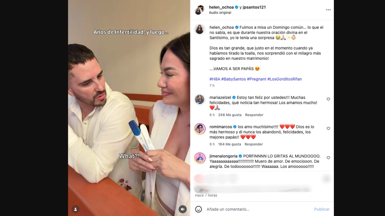 Helen Ochoa y JP Santos, exparticipantes de 'Inseparables', anuncian que están esperando un bebé y así reaccionó Mariazel