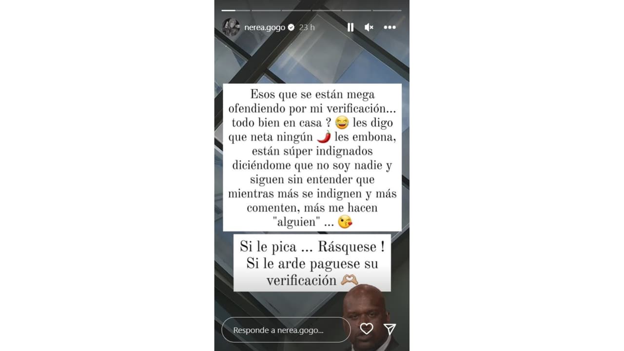 Nerea Godínez, quien fue prometida de Octavio Ocaña, se defiende de los ataques.