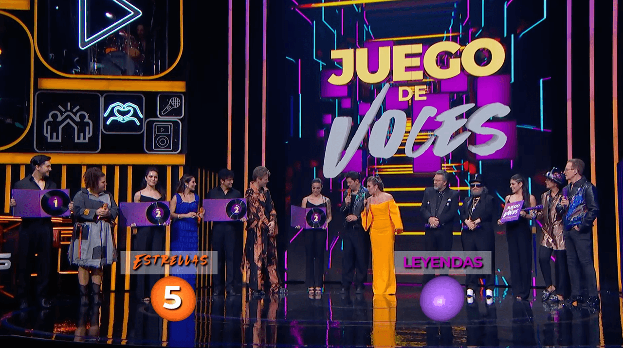 'Juego de Voces' 2025: ¡Las Estrellas arrasan con las Leyendas y le dan la vuelta al marcador!