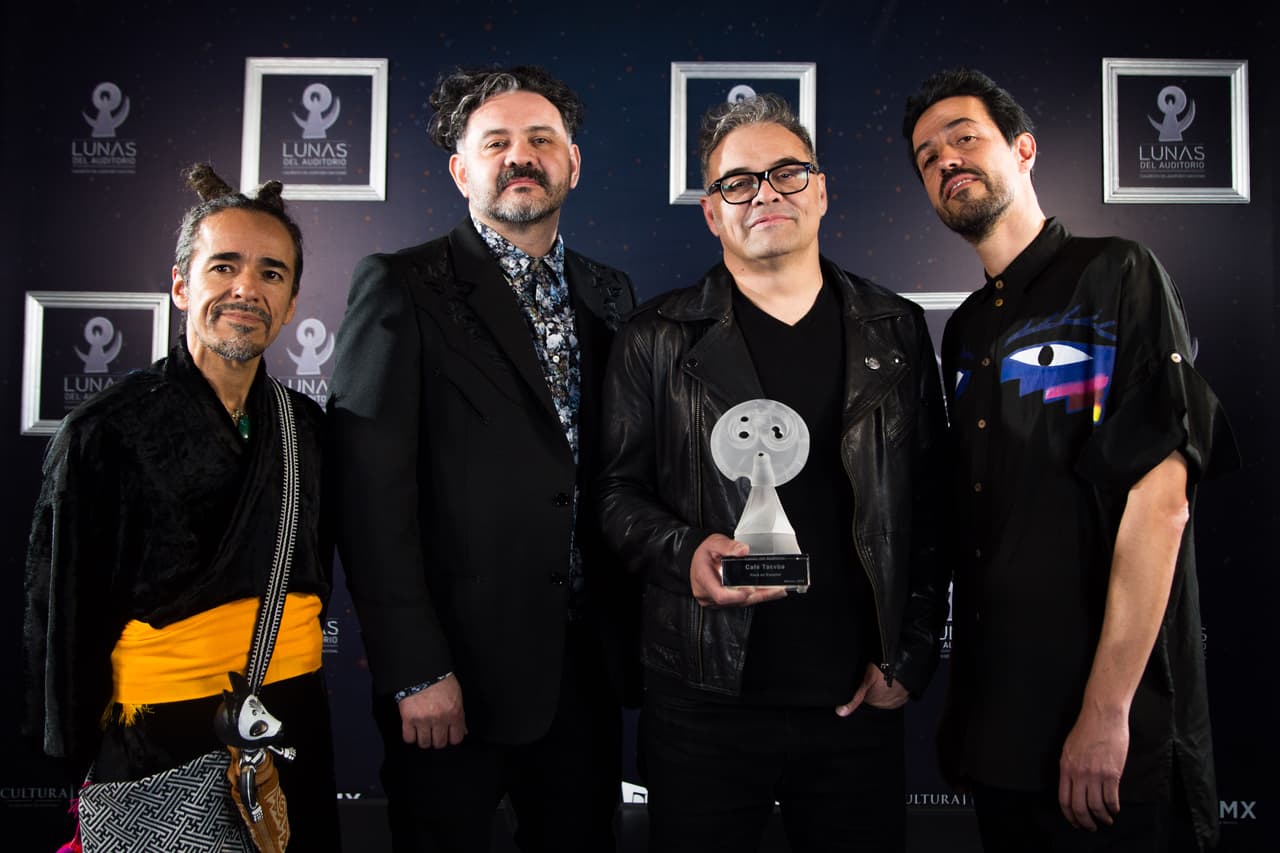 Café Tacvba recibió la presea por la categoría de Rock en español.