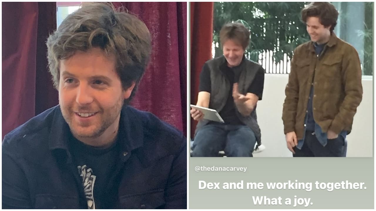Dana Carvey y su hijo Dex Carvey