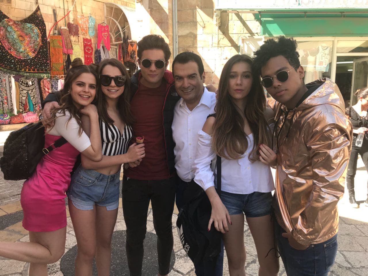 Grabaciones de la serie 'Like' en Israel