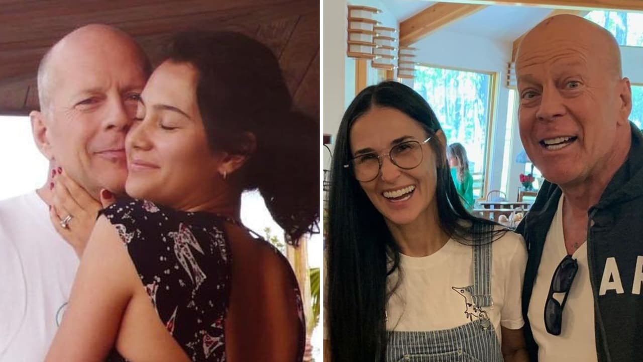 Bruce Willis celebra con su esposa y su ex su primer Thanksgiving tras diagnóstico de demencia