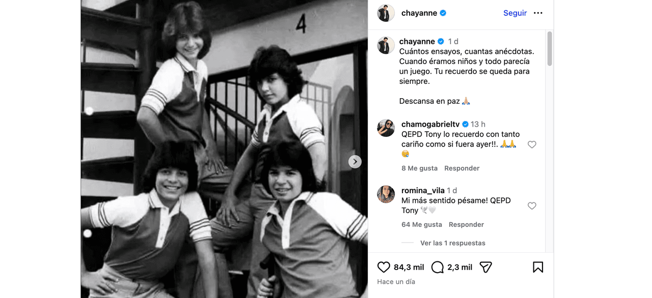 Chayanne está de luto tras Navidad; llorando, anuncia repentina muerte y se despide
