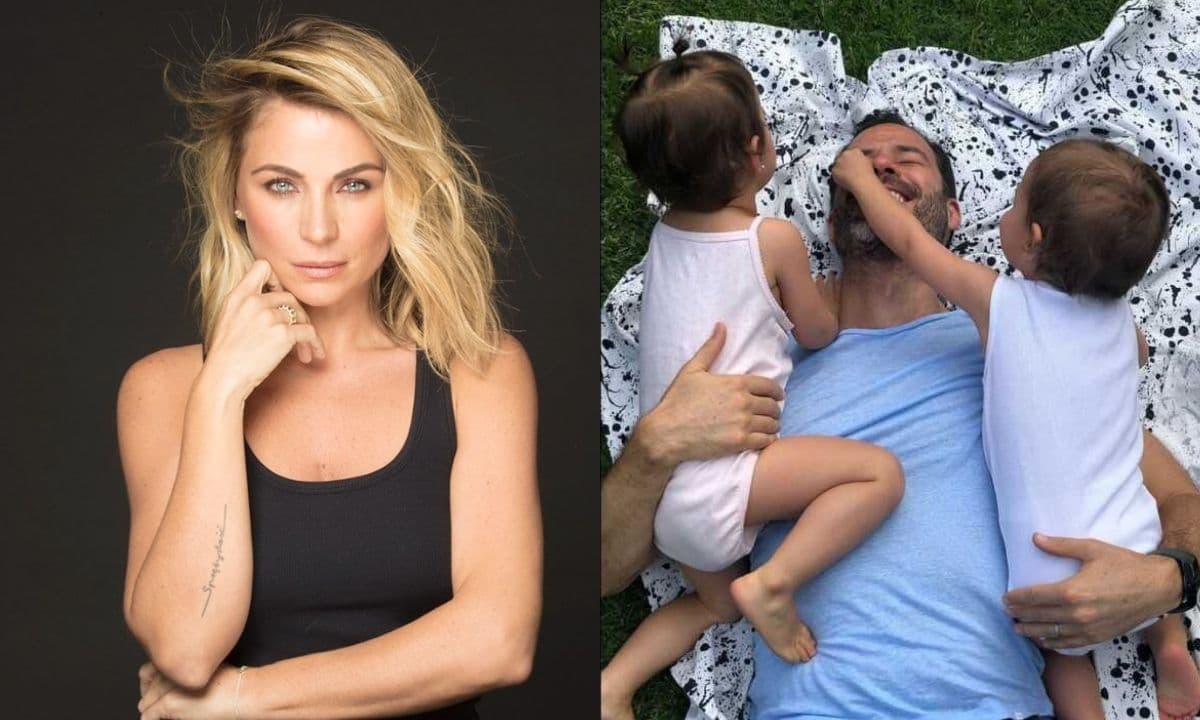 La actriz compartió un video al lado de sus hijos más pequeños