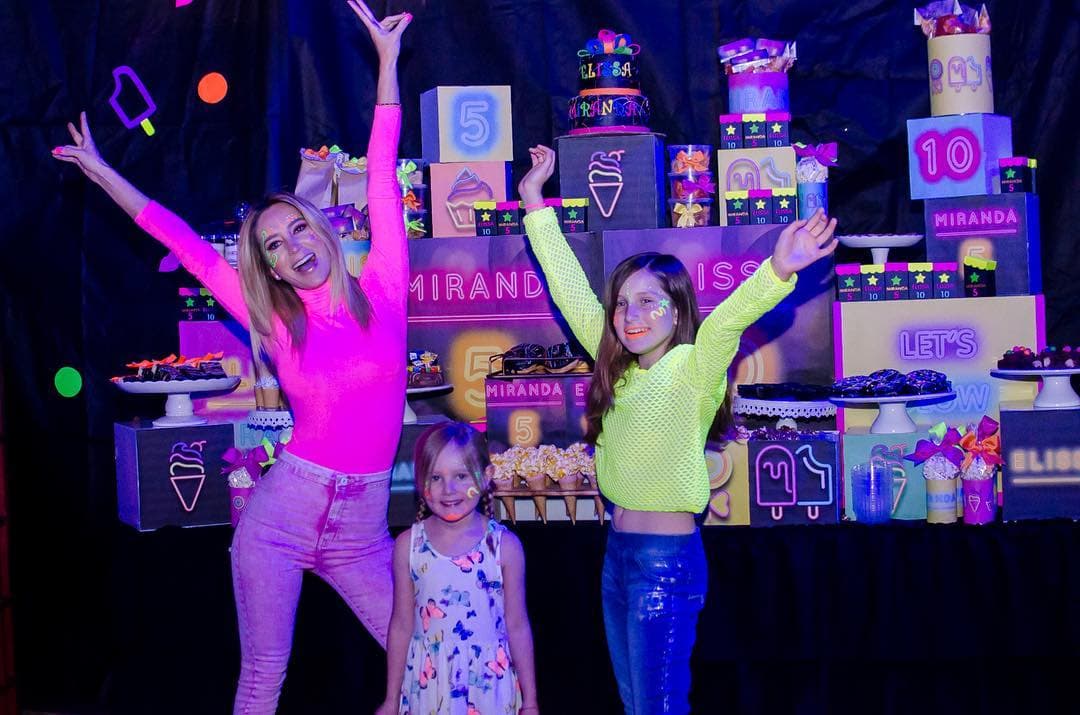 Geraldine es madre de dos bellas niñas, Elisa Marie y Alexa Miranda Soto.