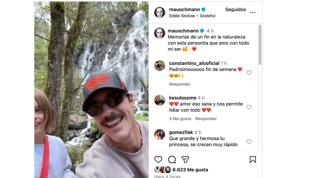 Mauricio Ochmann muestra cómo está su hija Kailani tras la pérdida de su abuela materna.