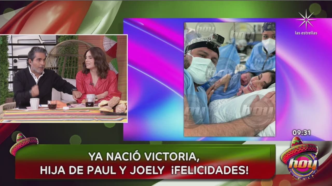 Paul Stanley anuncia la llegada de su hija Victoria en el programa Hoy.