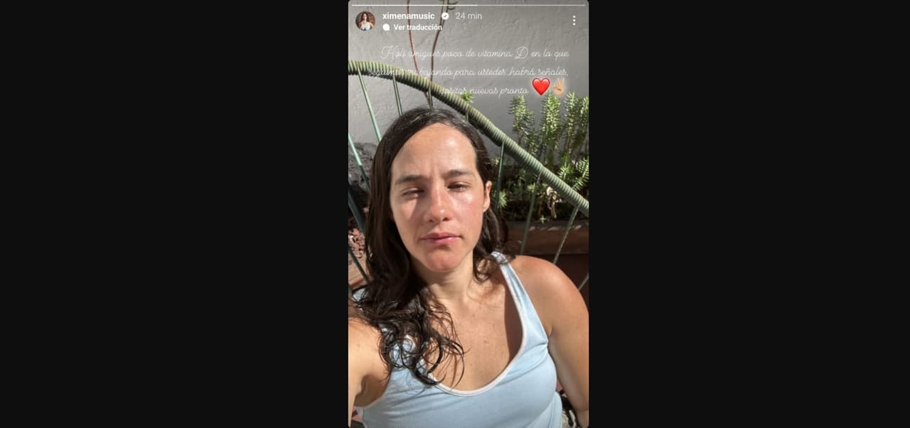 Ximena Sariñana, hija de Adela Noriega en María Isabel, hizo este anuncio en redes sociales
