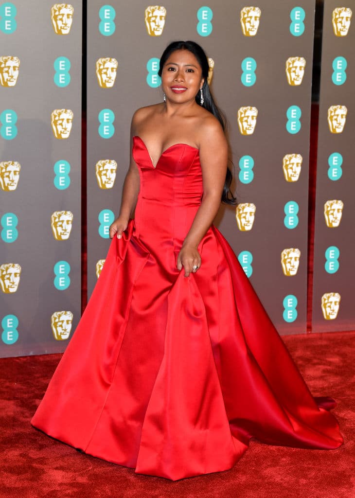 Yalitza Aparicio en BAFTA Awards