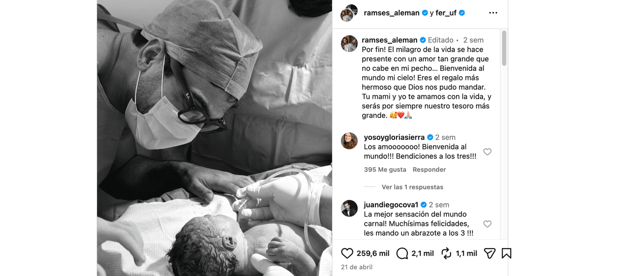 Fernanda Urdapilleta y Ramsés Alemán regresan al hospital tras el nacimiento de su bebé; revelan el motivo
