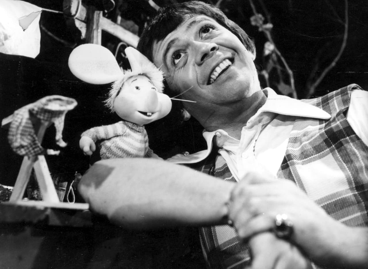 Chabelo, un grande de la televisión, junto a Topo Gigio