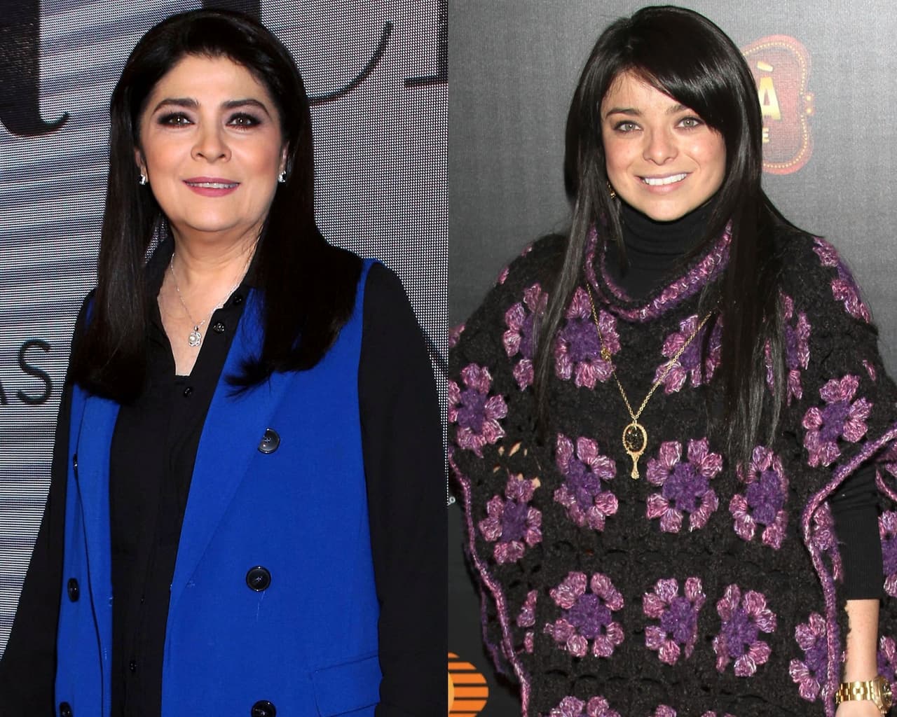 Los internautas viralizaron varias imágenes en las que compararon los rasgos de las actrices.