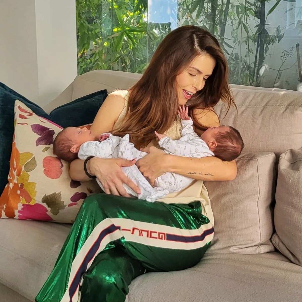 La actriz compartió la foto en su cuenta de Instagram