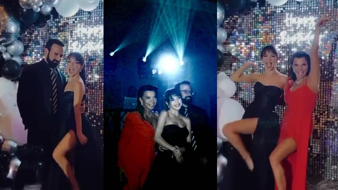 La actriz mostró cada detalle de su fiesta de XV años