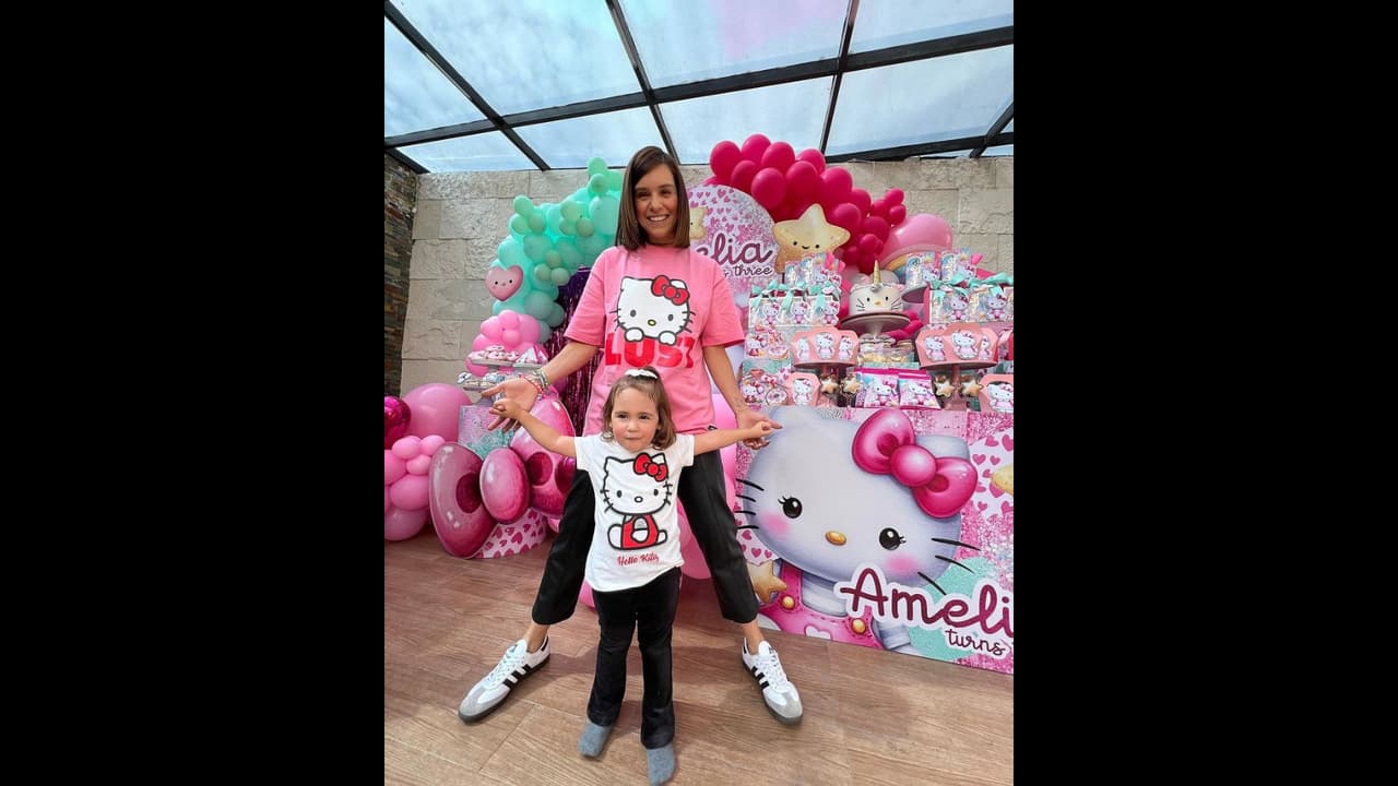 Amelia es la hija menor de Tania Rincón