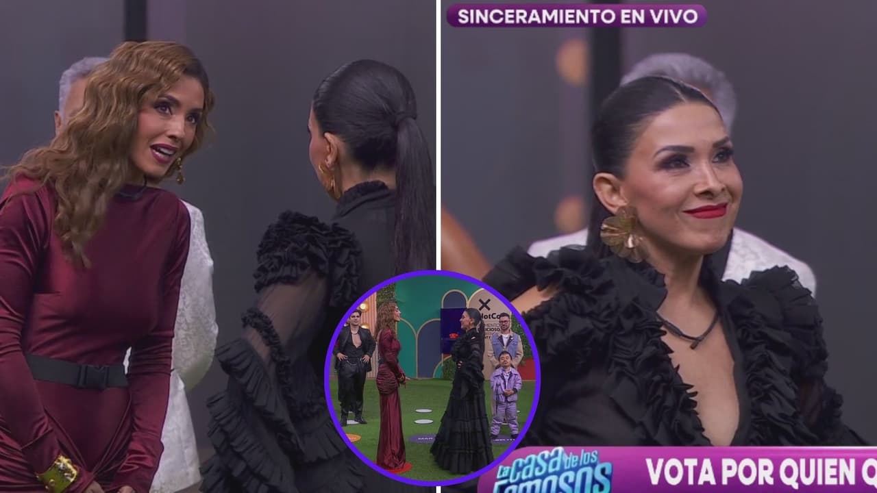 Mar Contreras y Dalílah Polanco en el sinceramiento de La Casa de los Famosos México 2025