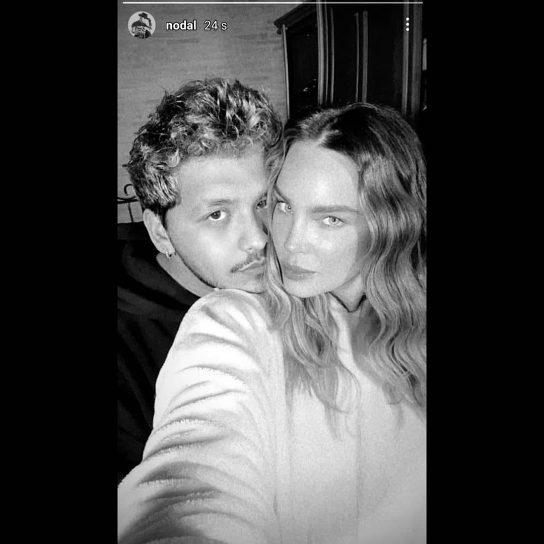 Mientras les desean que terminen, Belinda y Nodal aparecen más enamorados y en portada de revista