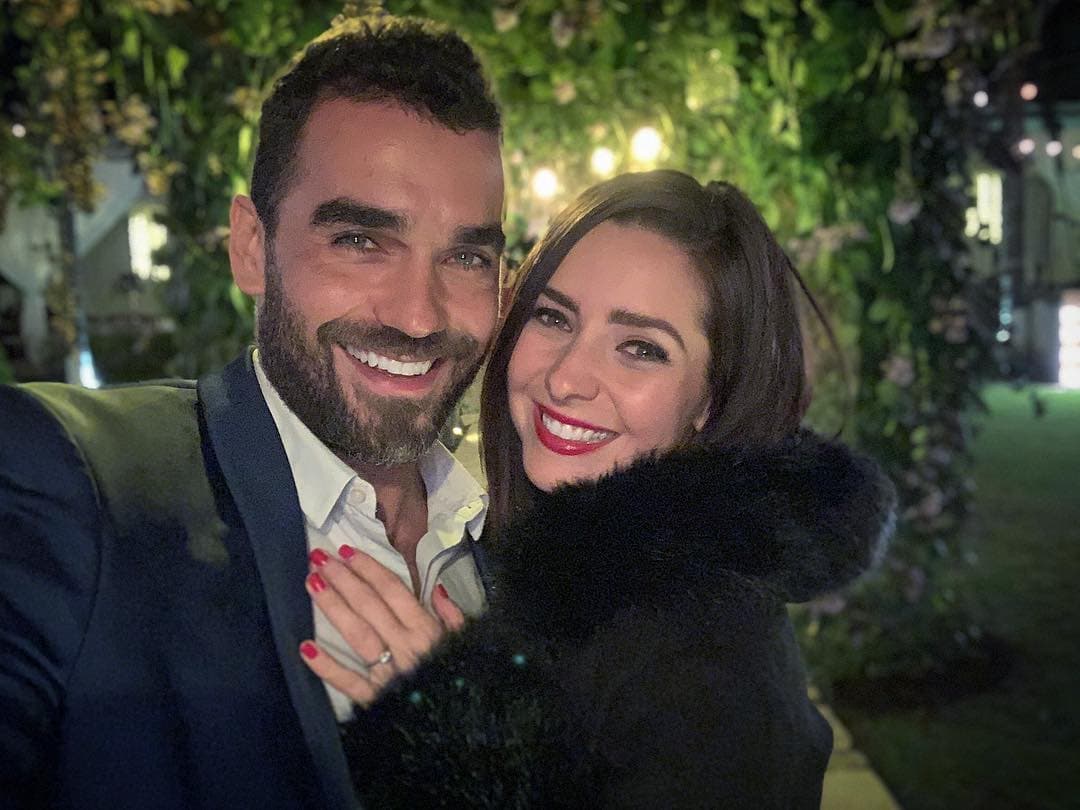 Ariadne Díaz celebra el cumpleaños de su prometido con románticas fotos y mensaje