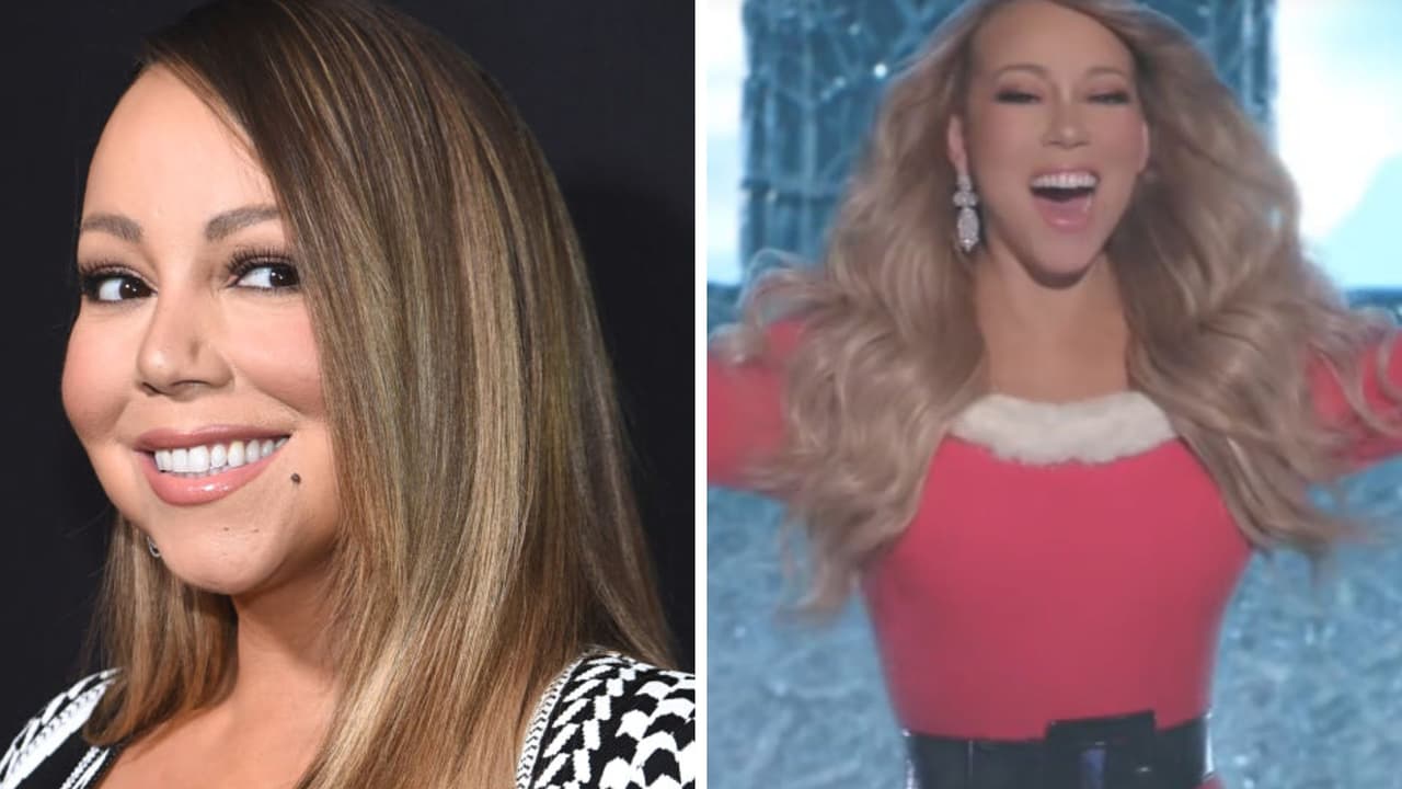 Mariah Carey se "descongela" anunciando la llegada de la Navidad y TikTok explotó