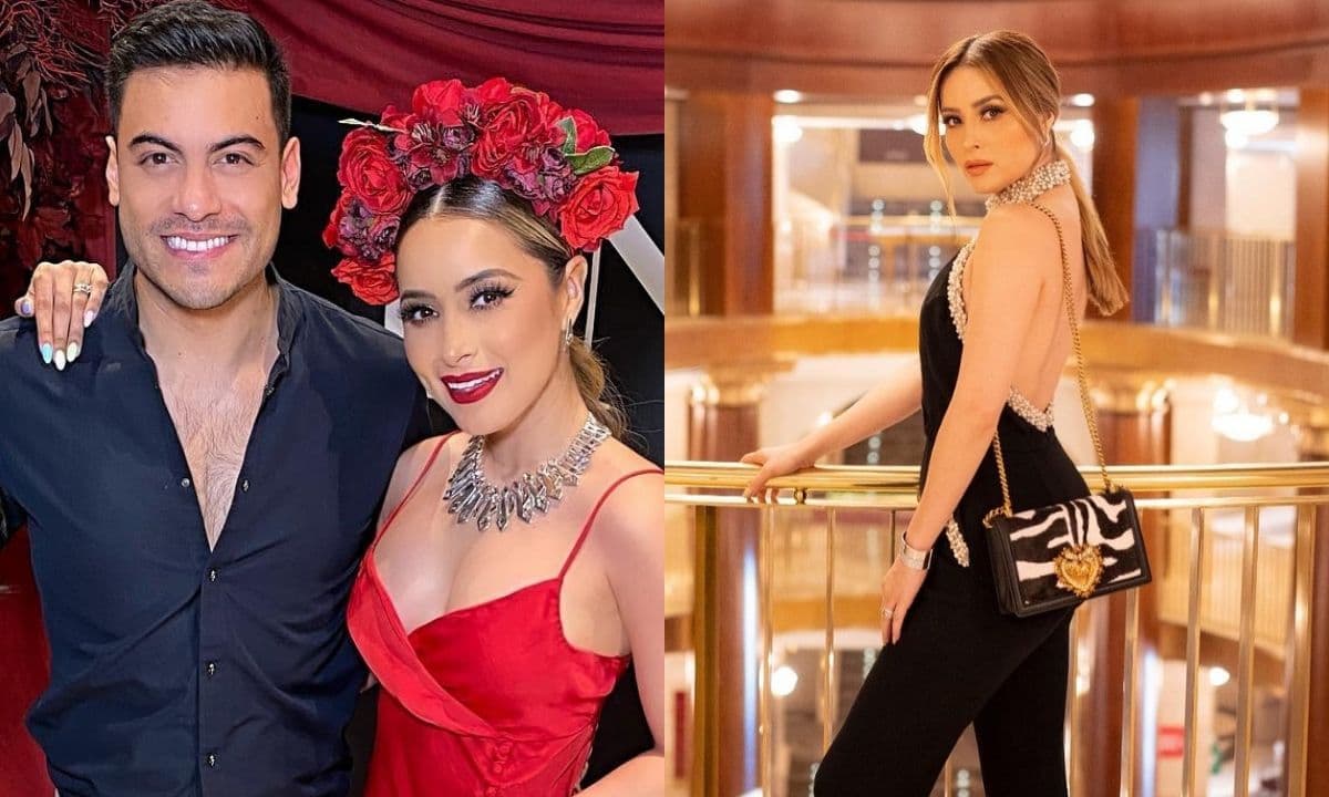 Cynthia Rodríguez comparte en redes sociales fotos de sus bolsas