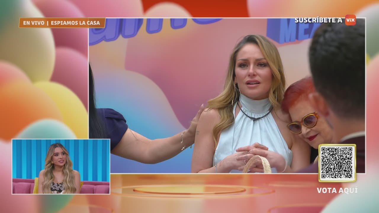 Gema no puede evitar el llanto y dedica a su mamá el logro de ser finalista: 'No me la creo'
