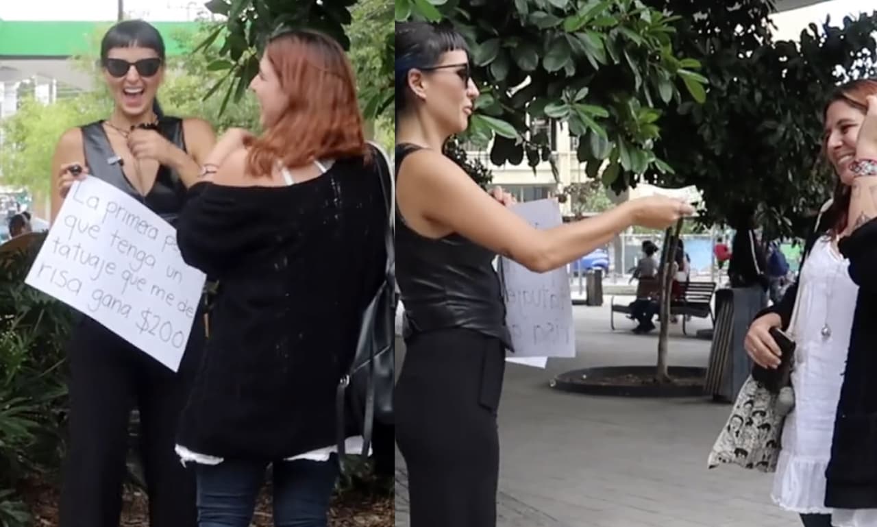 Tiktoker ofrece dinero para que le muestren un tatuaje que le de risa y este fue el ganador