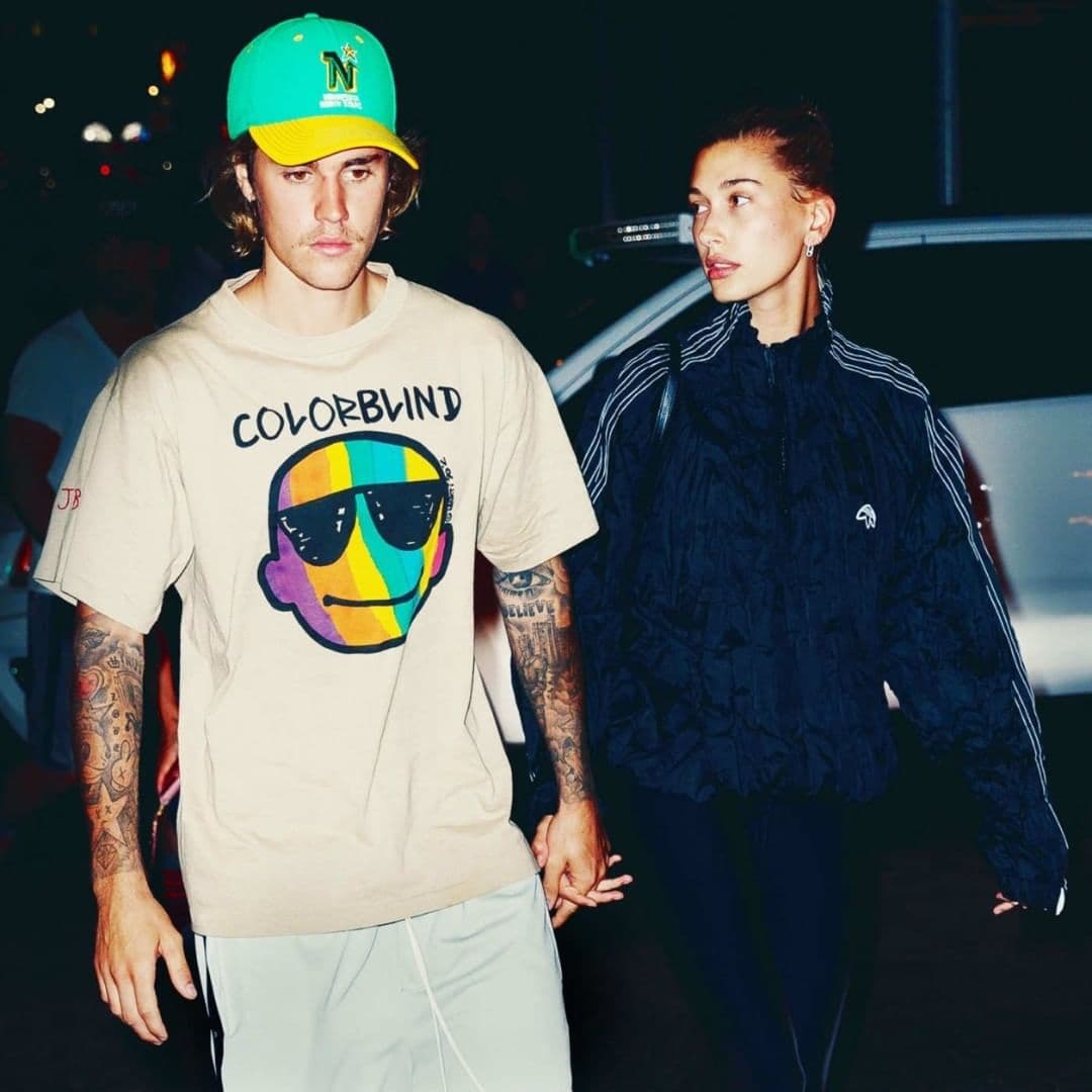 Justin Bieber en compañía de Hailey Baldwin