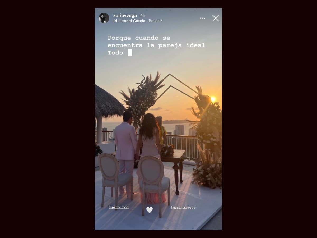 Así fue la boda de Marimar Vega con Jerónimo Rodríguez.