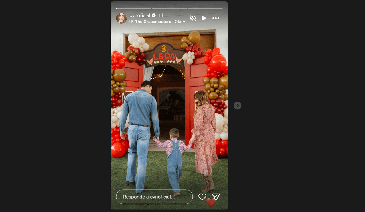 Cynthia Rodríguez y Carlos Rivera muestran lo grande que está su hijo León; impactan al publicar fotos de su cumpleaños