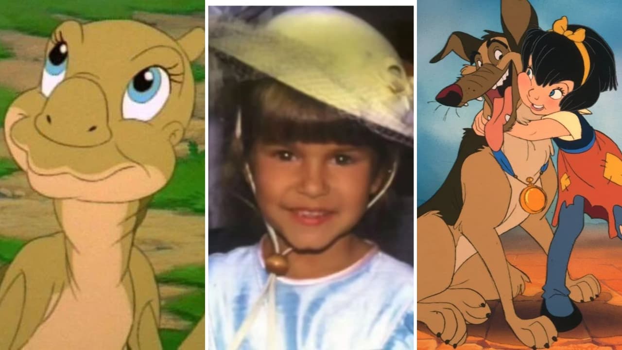 La terrible historia de la tierna actriz que participó en 'Pie pequeño en busca del valle encantado'