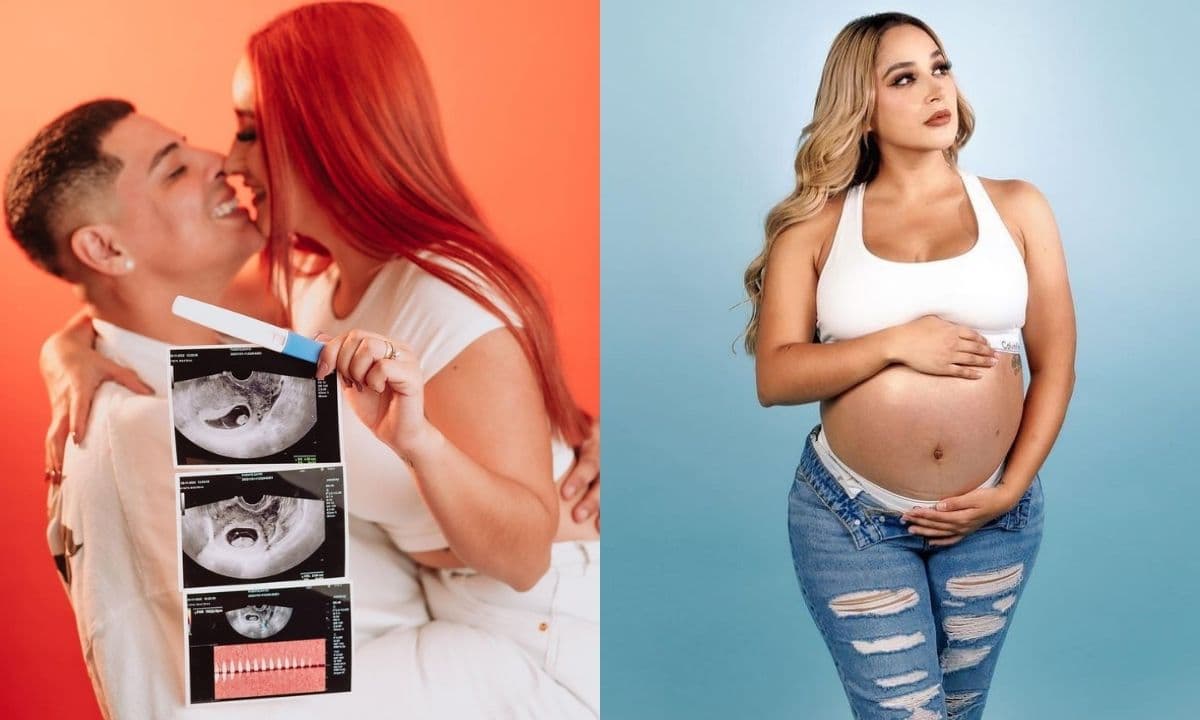 Ex de Eduin Caz aparece así y revela si ya nació su tercer hijo