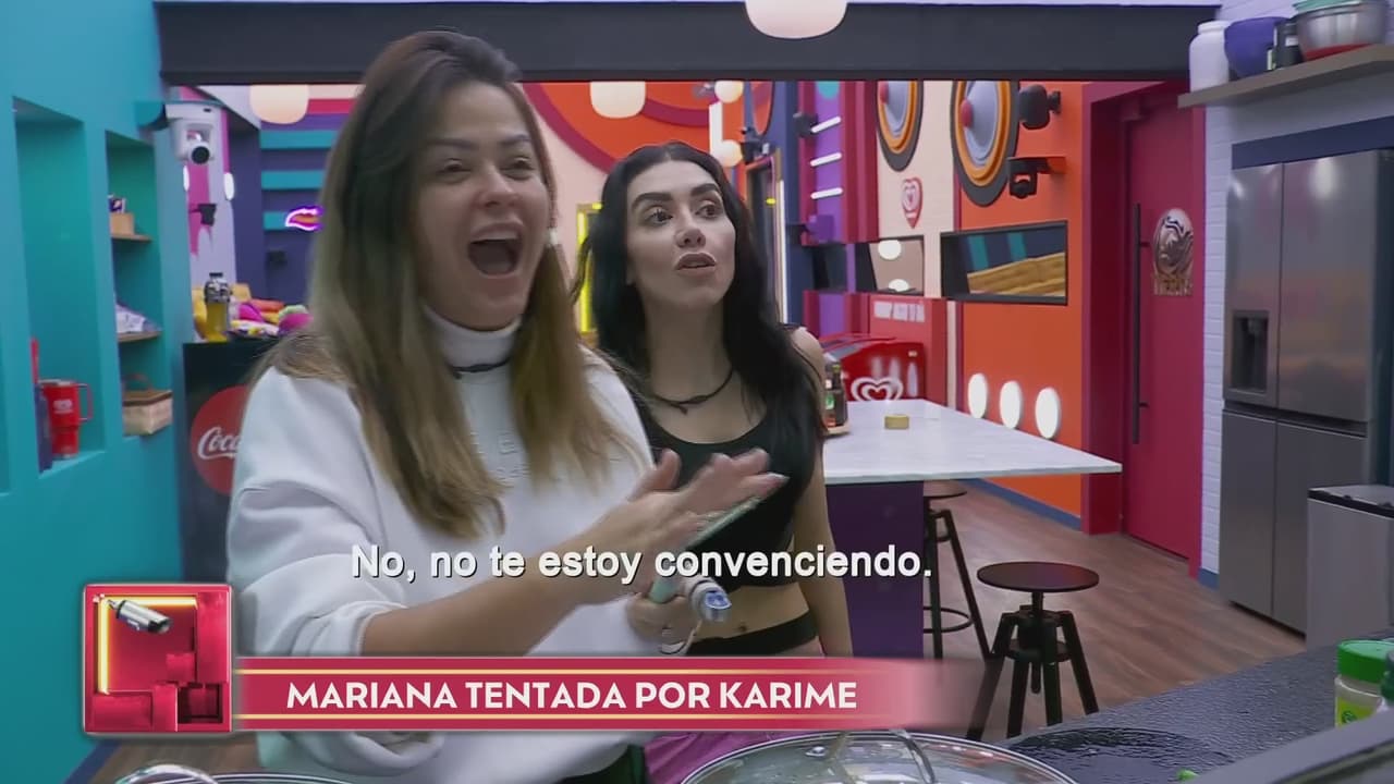 Karime le hizo la invitación a Mariana para cambiarse de cuarto en 'La Casa de los Famosos México'