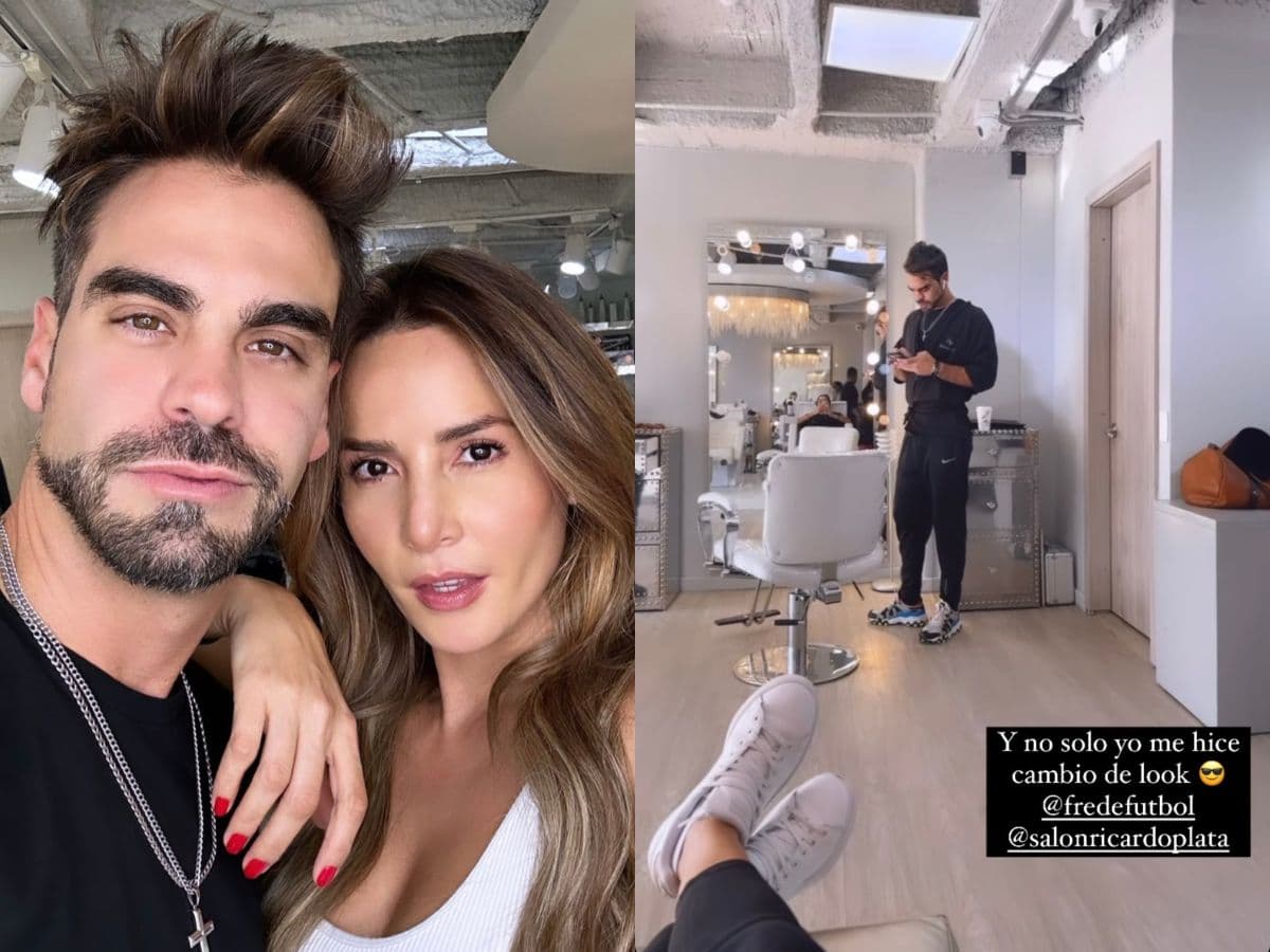 La actriz presumió su nueva imagen junto a su novio