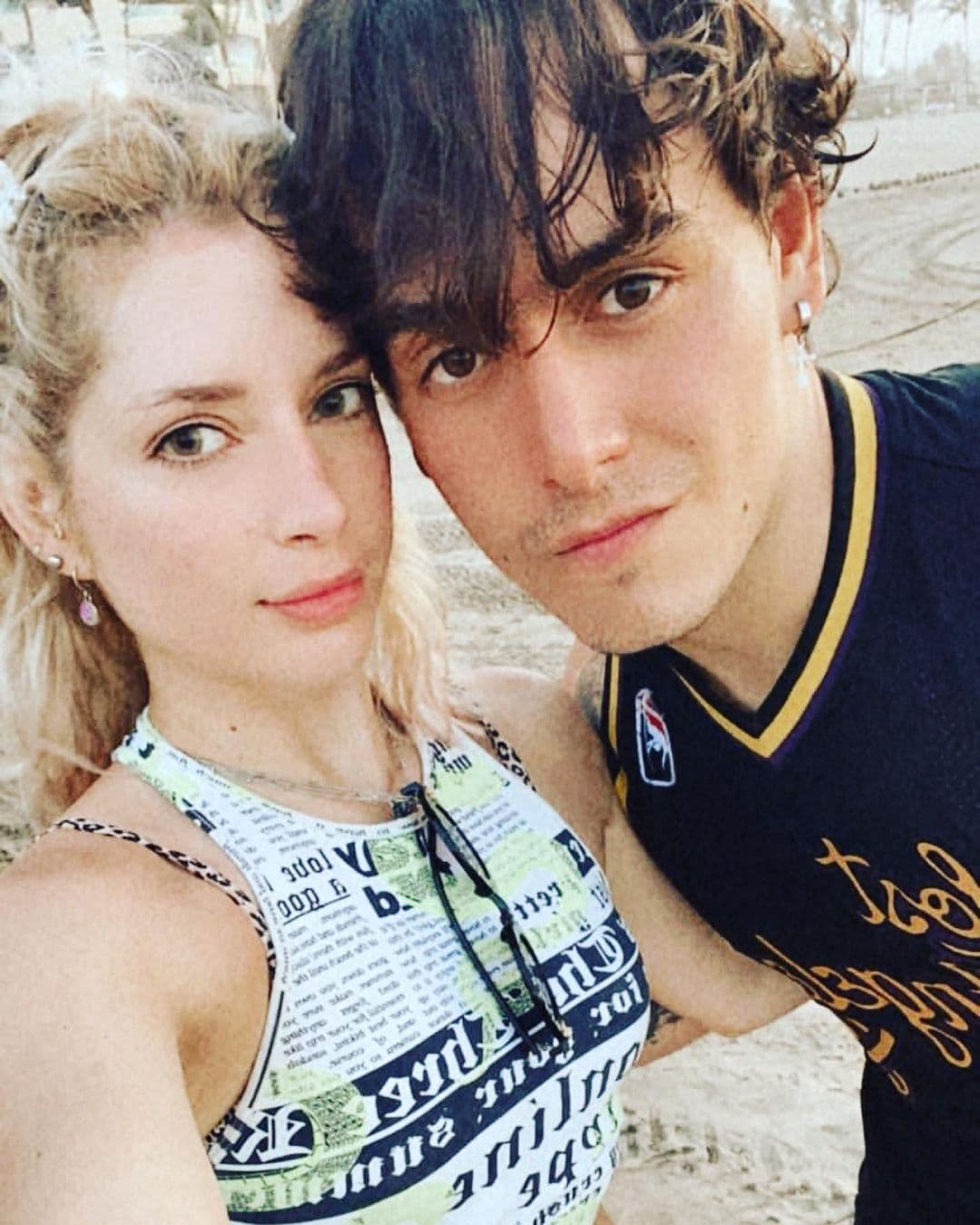 Imelda Garza Tuñón se despidió del padre de su hijo con conmovedoras fotos.