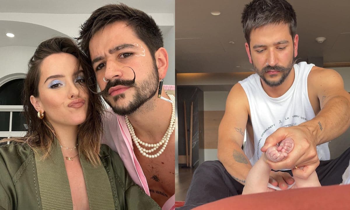 La esposa de Camilo cautivó con la foto inédita