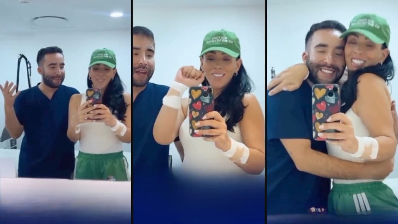 Marichelo Puente se borra los tatuajes que se hizo durante su relación con Ernesto D'Alessio