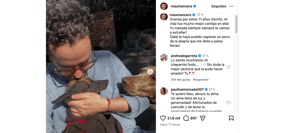 Exconductor de Hoy llora la muerte de su ‘hija’; Andrea Legarreta lo consuela devastada: “Lo siento muchísimo”