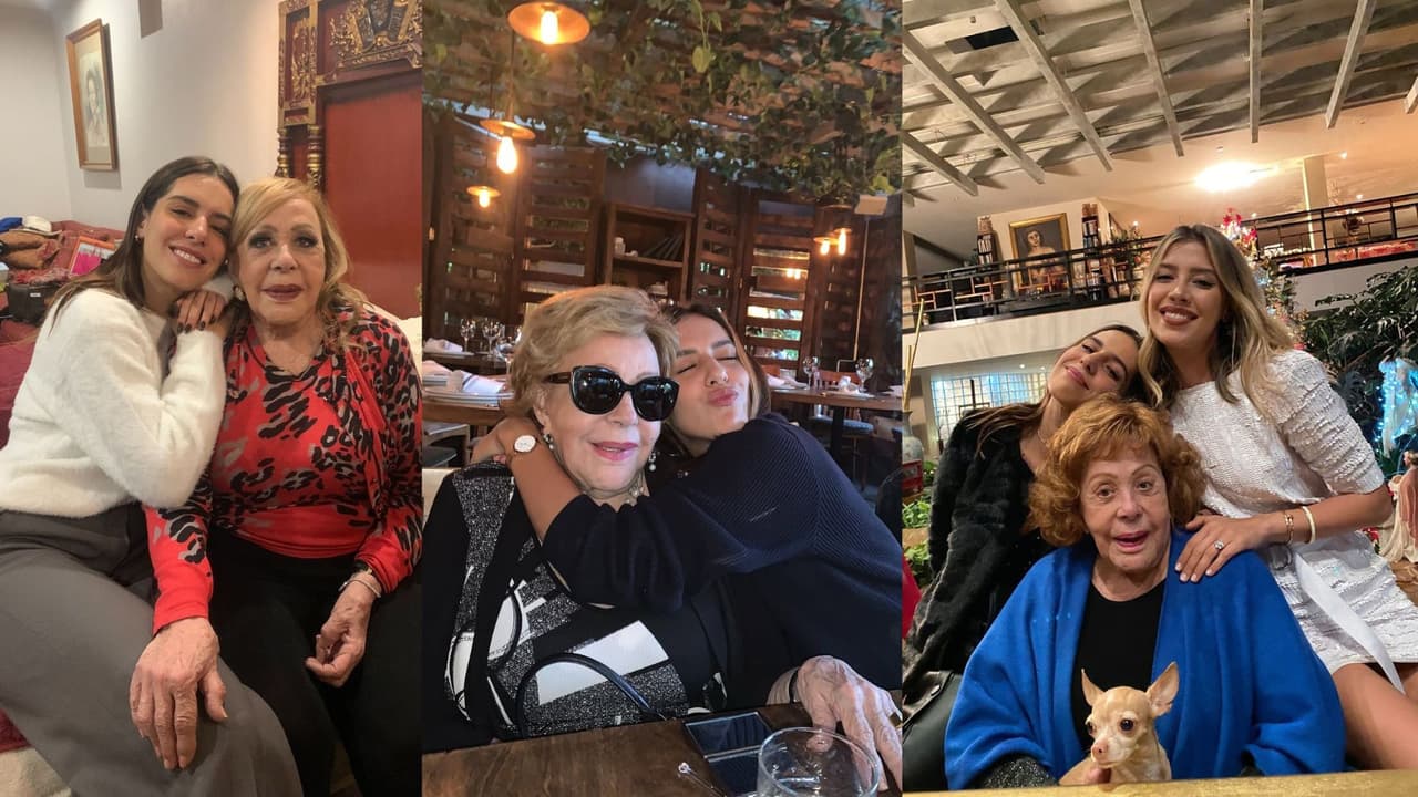 Camila Valero, bisnieta de Silvia Pinal, comparte fotos inéditas junto a la fallecida actriz