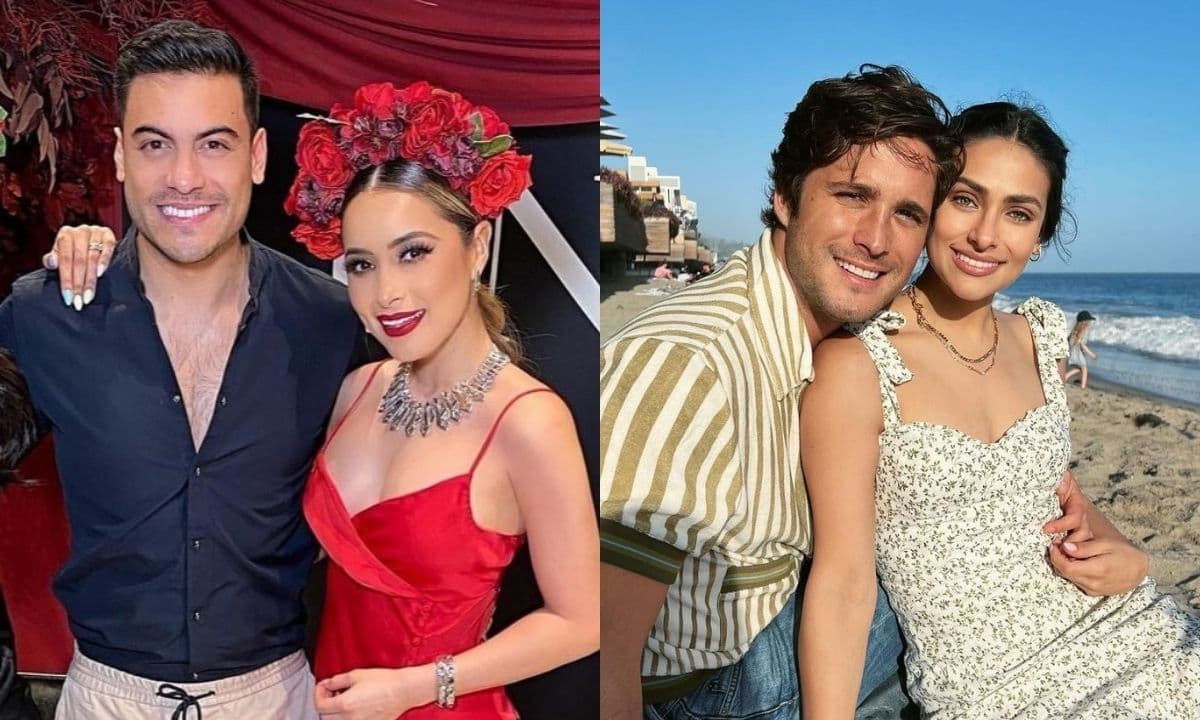 Carlos Rivera y Cynthia Rodríguez roban cámara a Diego Boneta y Renata Notni en fotos