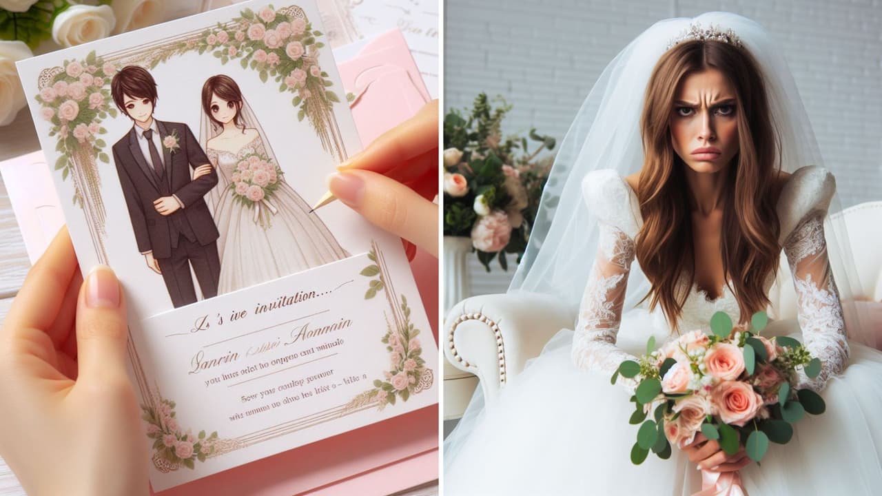 Novia se indigna porque dice que su familia no sabe cómo funcionan sus invitaciones: "Fue irrespetuoso"