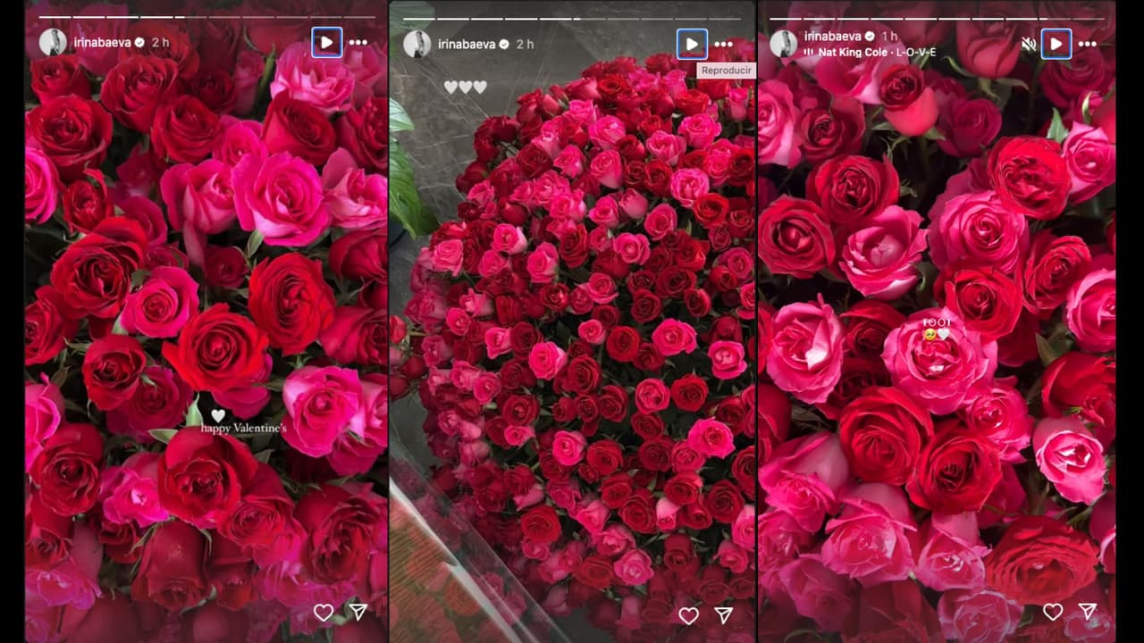 Irina Baeva presume su regalo de San Valentín e internautas aseguran que se lo mandó Giovanni Medina