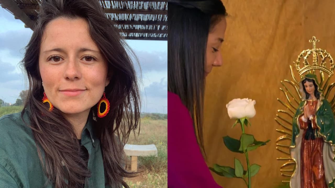 Actriz de La Rosa de Guadalupe queda atrapada en Israel: muestra búnker en el que se esconde