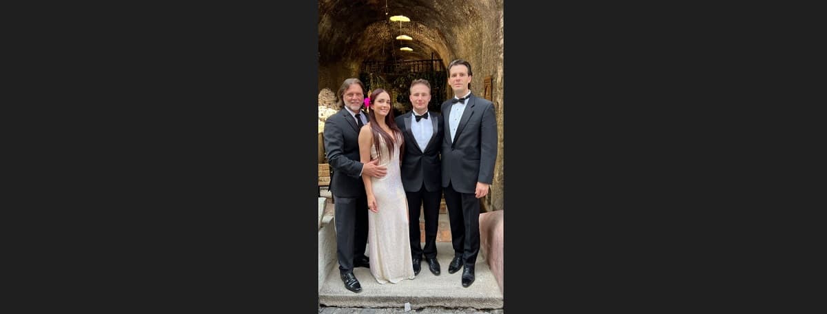 El actor mostró el gran cariño que tiene por su yerno