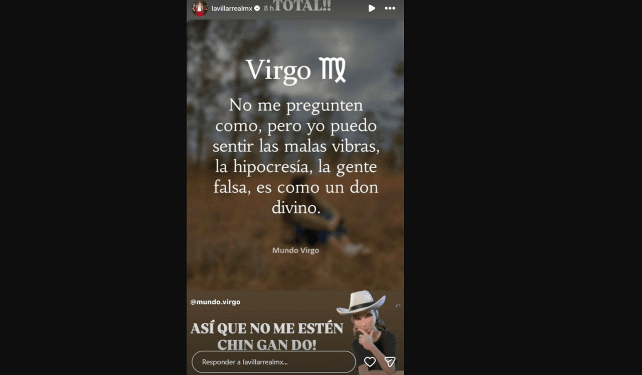 Alicia Villarreal publica tajante mensaje ante declaración de su hija Melenie y así le contesta: “No sé fingir”